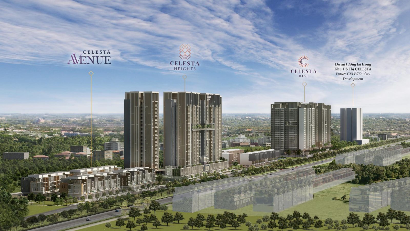 Phối cảnh Celesta City
