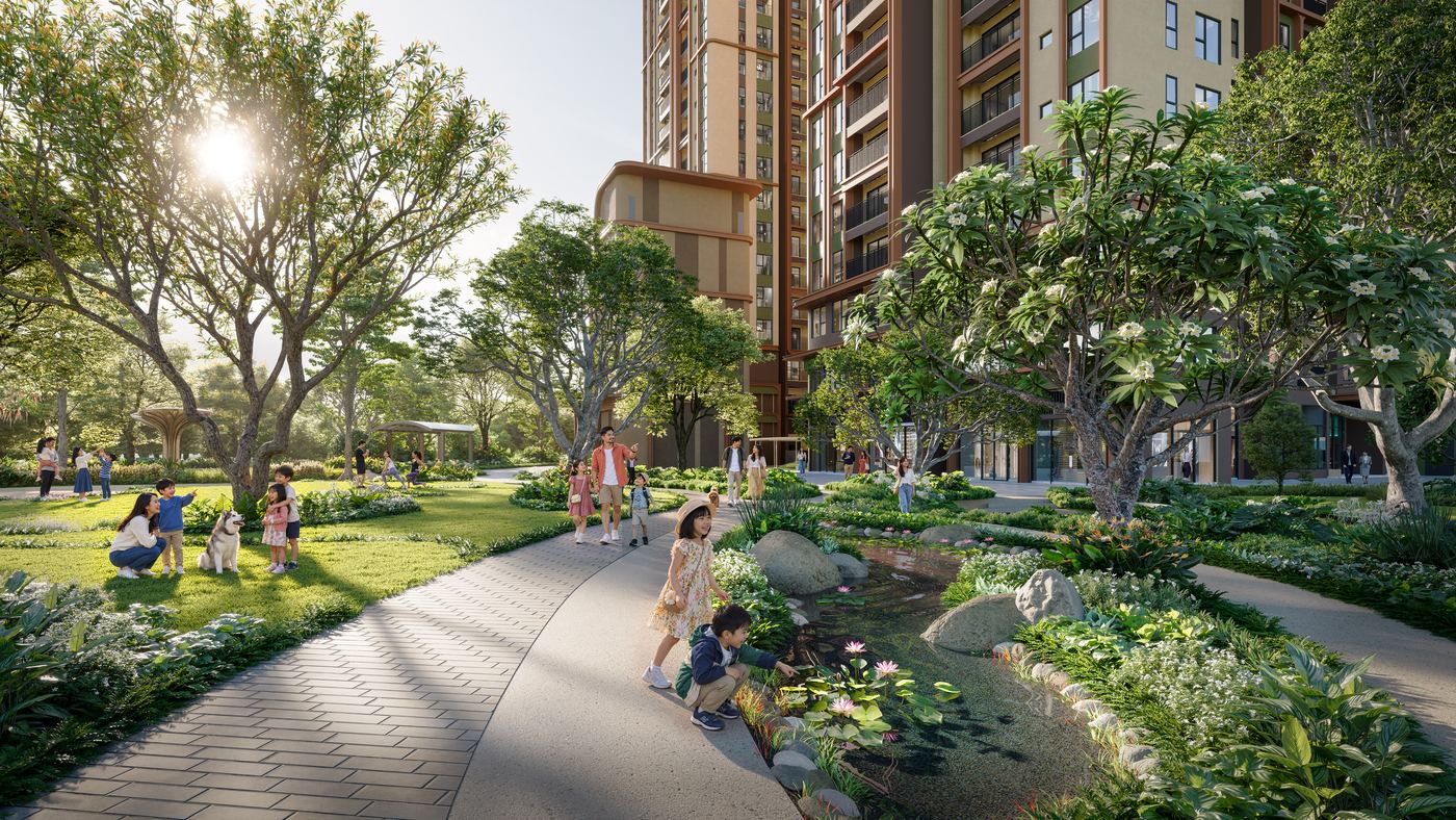 Đường dạo công viên Norton Park
