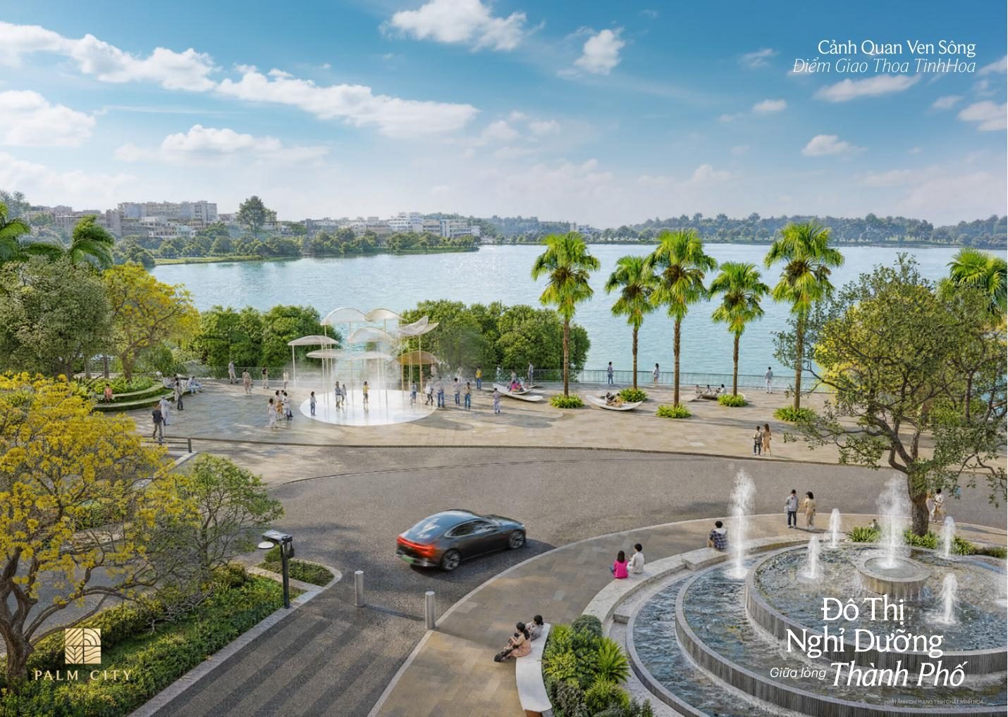 Quảng trường và cảnh quan ven sông – Palm River
