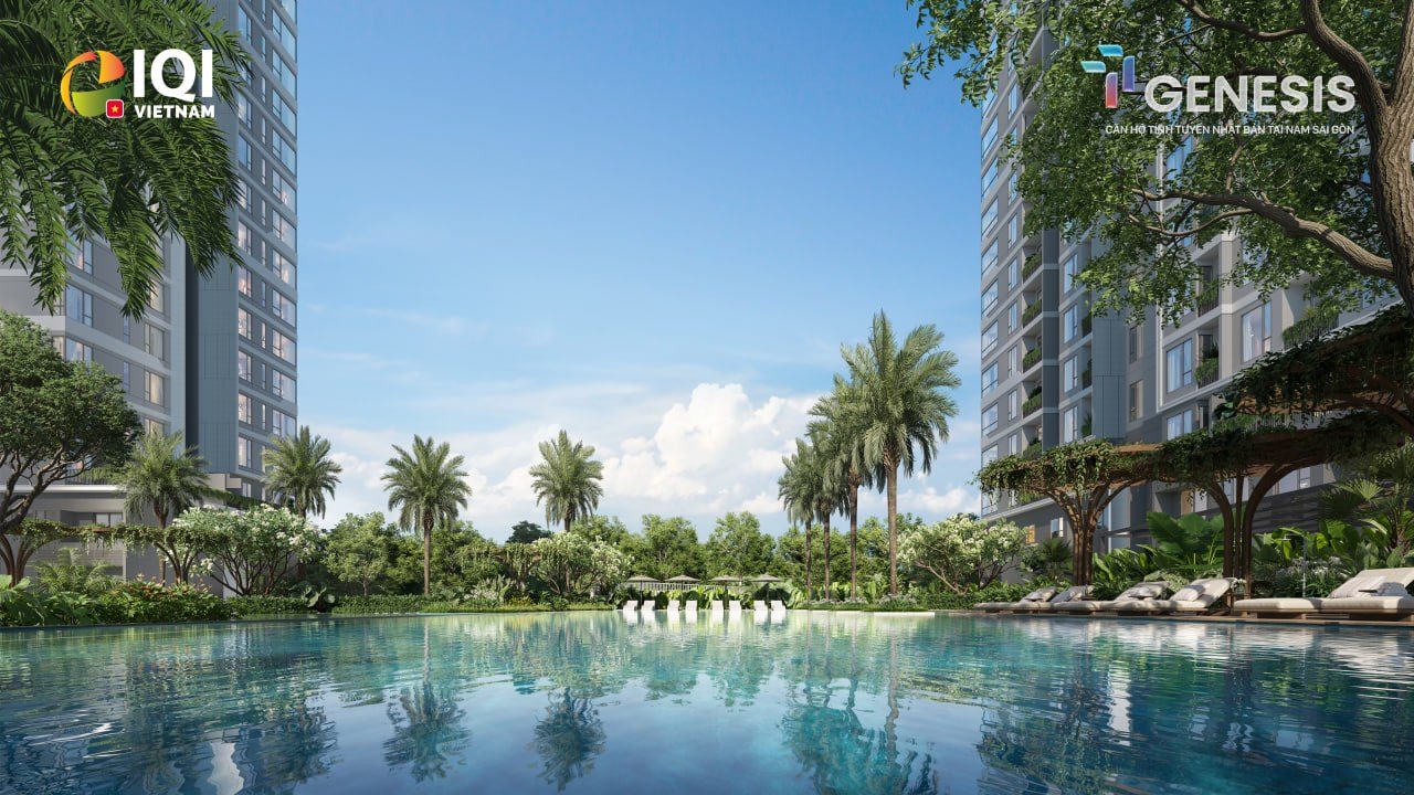 Hồ bơi nội khu – TT Genesis